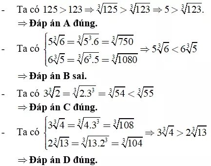 Bài tập Căn bậc ba - Bài tập Toán lớp 9 chọn lọc có đáp án, lời giải chi tiết Bai Tap Ve Can Bac Ba