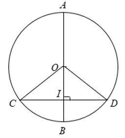 Lý thuyết Đường kính và dây của đường tròn - Lý thuyết Toán lớp 9 đầy đủ nhất Ly Thuyet Duong Kinh Va Day Cua Duong Tron 2