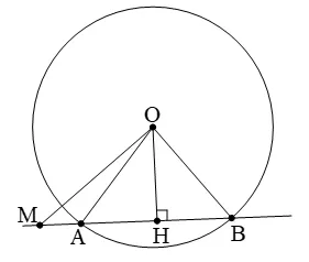 Lý thuyết Vị trí tương đối của đường thẳng và đường tròn - Lý thuyết Toán lớp 9 đầy đủ nhất Ly Thuyet Vi Tri Tuong Doi Cua Duong Thang Va Duong Tron 1