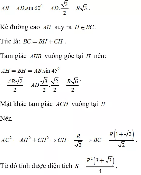 Toán lớp 9 | Lý thuyết - Bài tập Toán 9 có đáp án Tong Hop Ly Thuyet Chuong 1 Hinh Hoc 9 24