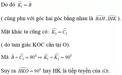 Toán lớp 9 | Lý thuyết - Bài tập Toán 9 có đáp án Tong Hop Ly Thuyet Chuong 2 Hinh Hoc 9 21