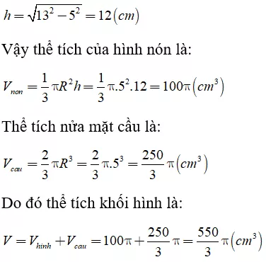 Toán lớp 9 | Lý thuyết - Bài tập Toán 9 có đáp án Tong Hop Ly Thuyet Chuong 4 Hinh Hoc 9 1