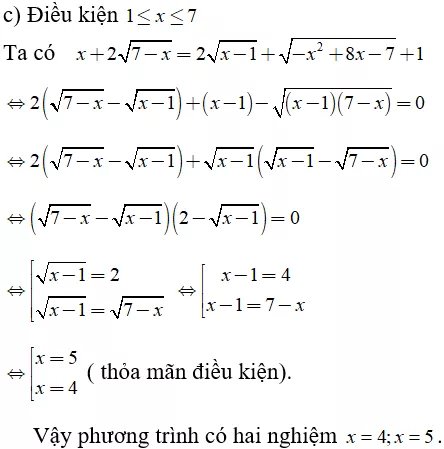 Toán lớp 9 | Lý thuyết - Bài tập Toán 9 có đáp án Trac Nghiem Chuong 1 Dai So 9 68