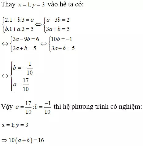 Toán lớp 9 | Lý thuyết - Bài tập Toán 9 có đáp án Trac Nghiem Chuong 3 Dai So 9 13