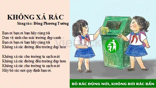 Bài 6: Giữ vệ sinh trường học hay nhất Bai 6 Giu Ve Sinh Truong Hoc 1