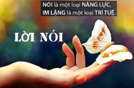 Dân gian có câu Lời nói gói vàng, đồng thời lại có câu Lời nói chẳng mất tiền mua, Lựa lời mà nói cho vừa lòng nhau Dan Gian Co Cau Loi Noi Goi Vang Dong Thoi Lai Co Cau Loi Noi 4