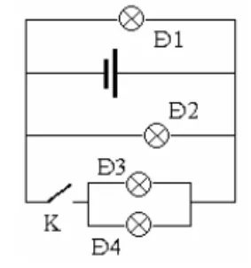 Bài tập Vật Lí 7 Bài 21 (có đáp án): Sơ đồ mạch điện - Chiều dòng điện | Trắc nghiệm Vật Lí 7 có đáp án Bai Tap Bai 21 So Do Mach Dien Chieu Dong Dien 11