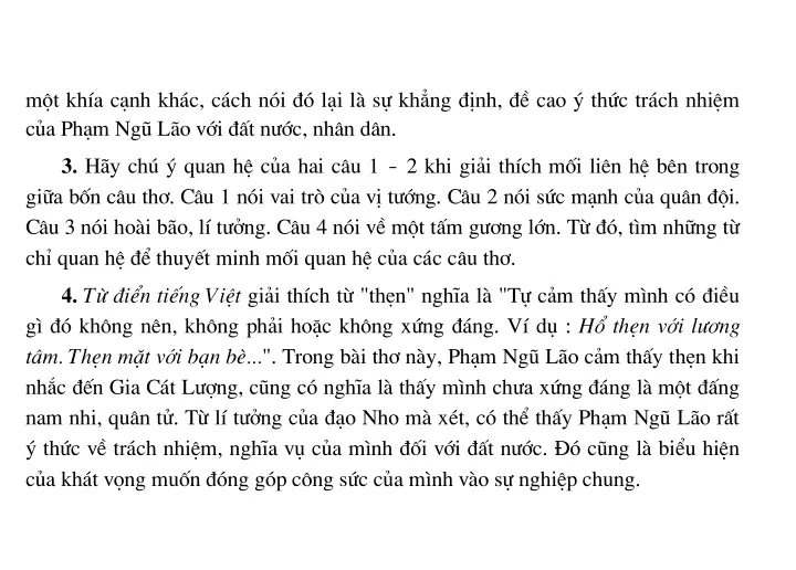 Tỏ lòng (Thuật hoài – Phạm Ngũ Lão)