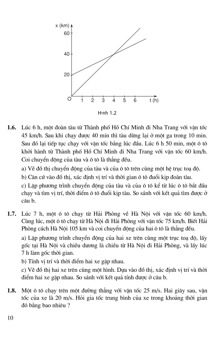 Chương 1: Động học chất điểm