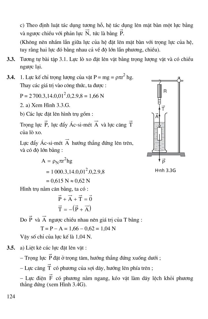 Chương 3: Tĩnh học vật rắn