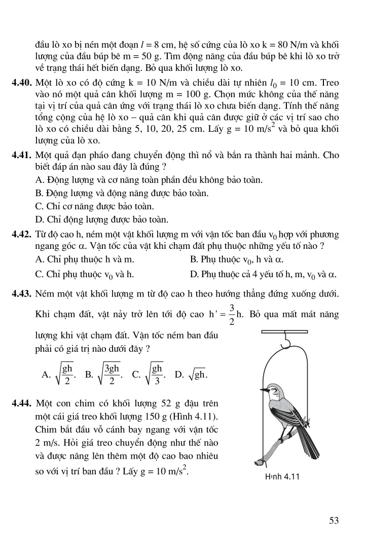 Chương 4: Các định luật bảo toàn