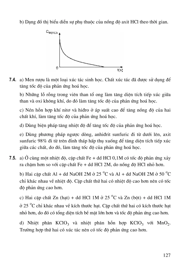 Bài 36: Tốc độ phản ứng hóa học