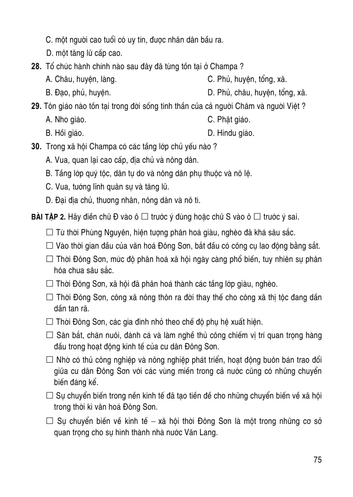 Bài 14: Các quốc gia cổ đại trên đất nước Việt Nam