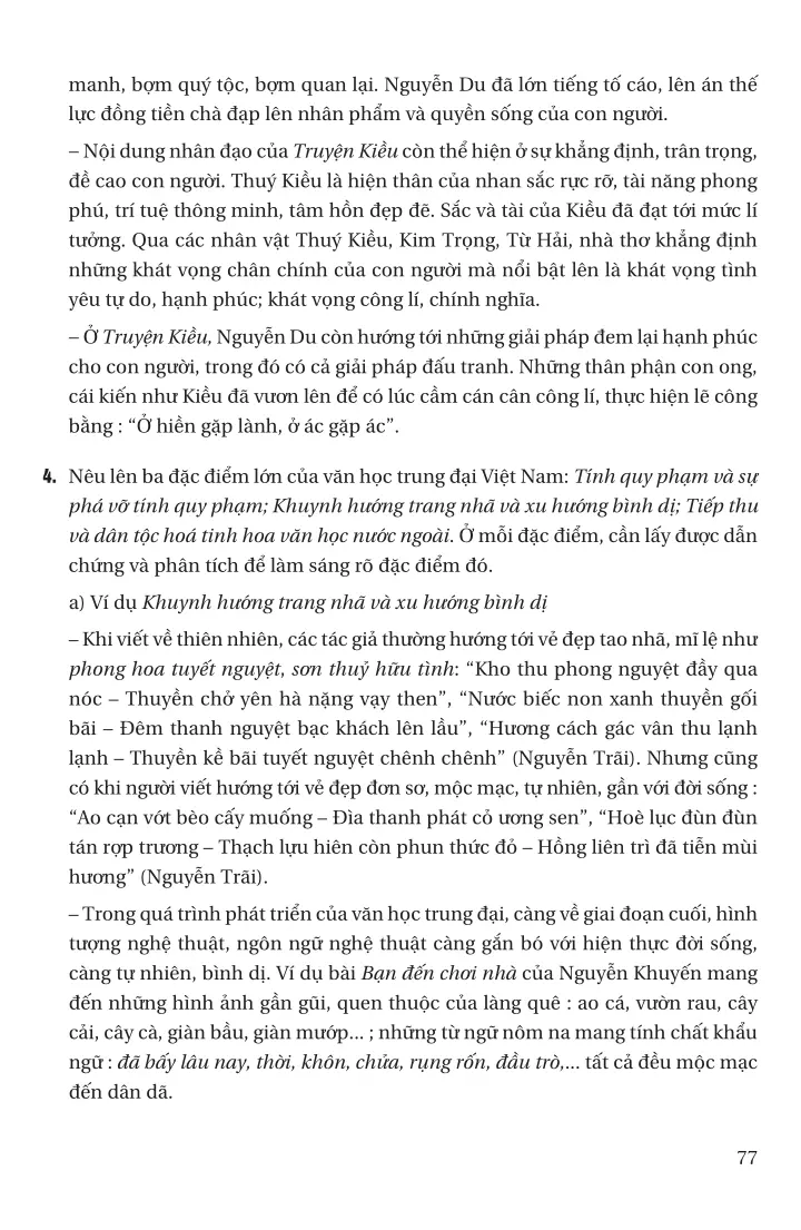 Khái quát văn học Việt Nam từ X đến hết thế kỉ XIX