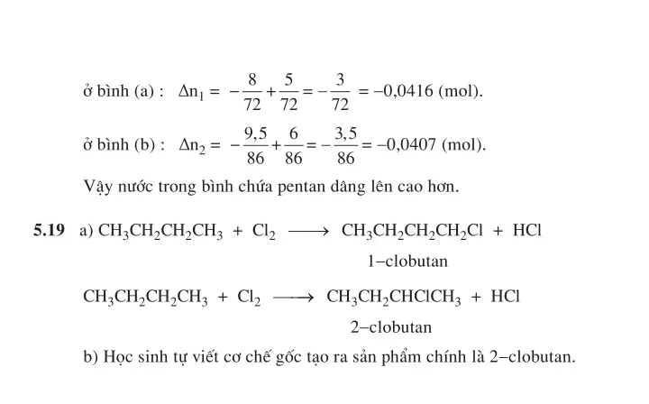 Bài 35: Ankan - Tính chất hóa học, điều chế và ứng dụng
