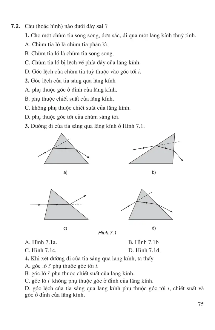 Chương 7: Mắt. Các dụng cụ quang