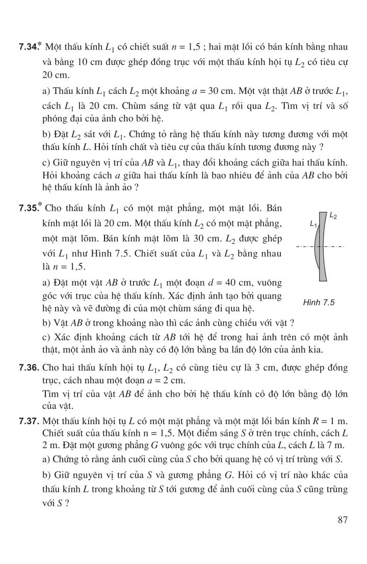 Chương 7: Mắt. Các dụng cụ quang