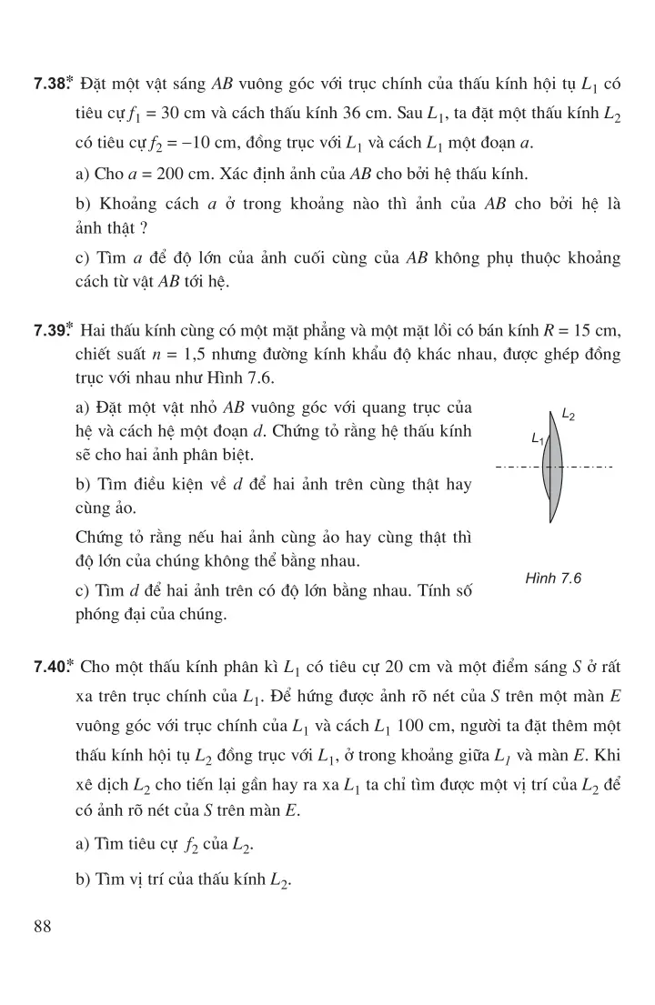 Chương 7: Mắt. Các dụng cụ quang