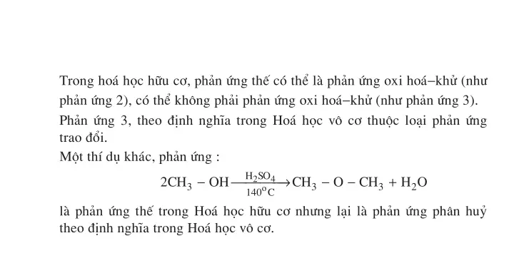 Bài 23: Phản ứng hữu cơ