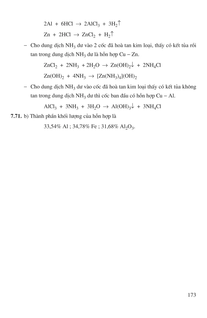 Bài 46: Luyện tập: Tính chất của đồng và hợp chất của đồng. Sơ lược về các kim loại Ag, Au, Ni, Zn, Sn, Pb