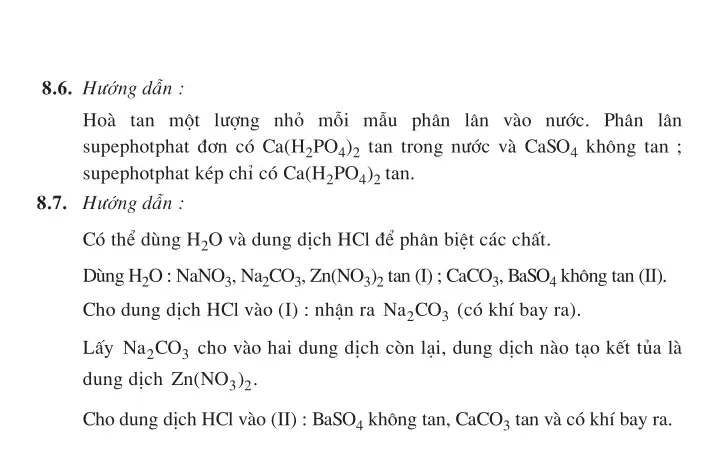 Bài 40: Nhận biết một số ion trong dung dịch