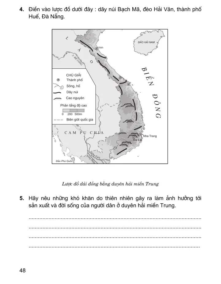 Bài 24: Dải đồng bằng duyên hải miền Trung