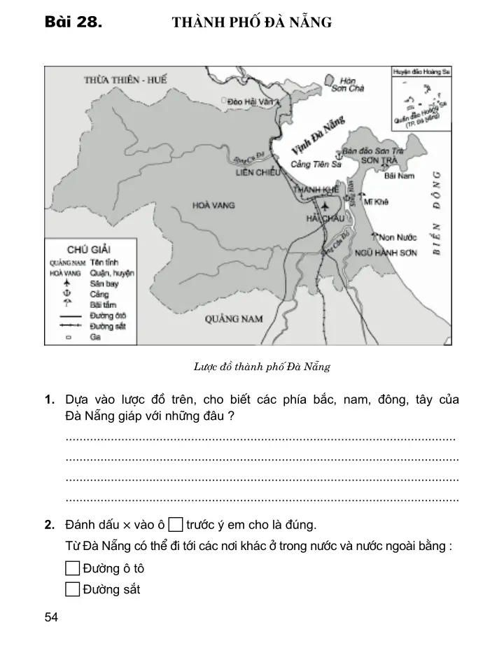 Bài 28: Thành phố Đà Nẵng
