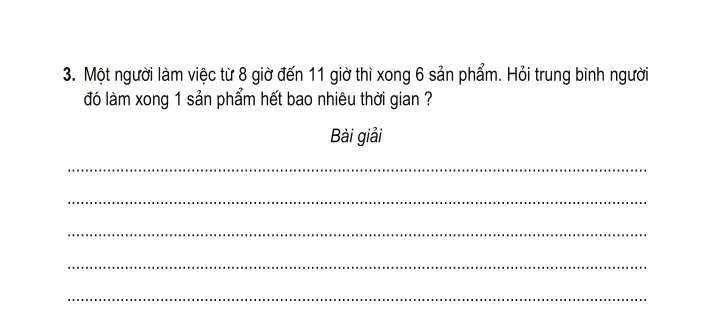 Bài 127: Chia số đo thời gian với một số