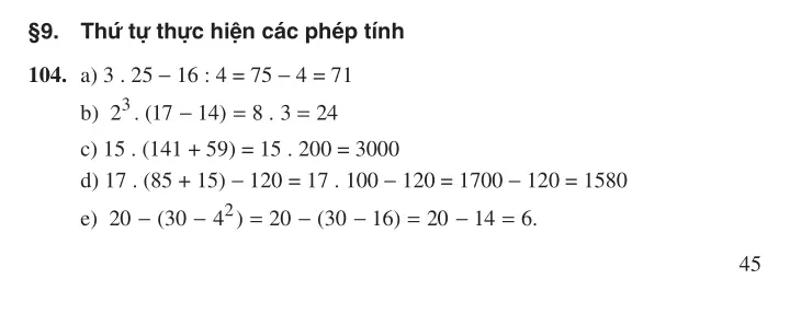 Bài 8: Chia hai lũy thừa cùng cơ số