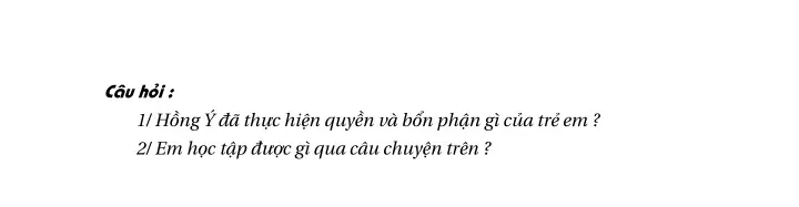 Bài 13: Quyền được bảo vệ, chăm sóc và giáo dục của trẻ em Việt Nam