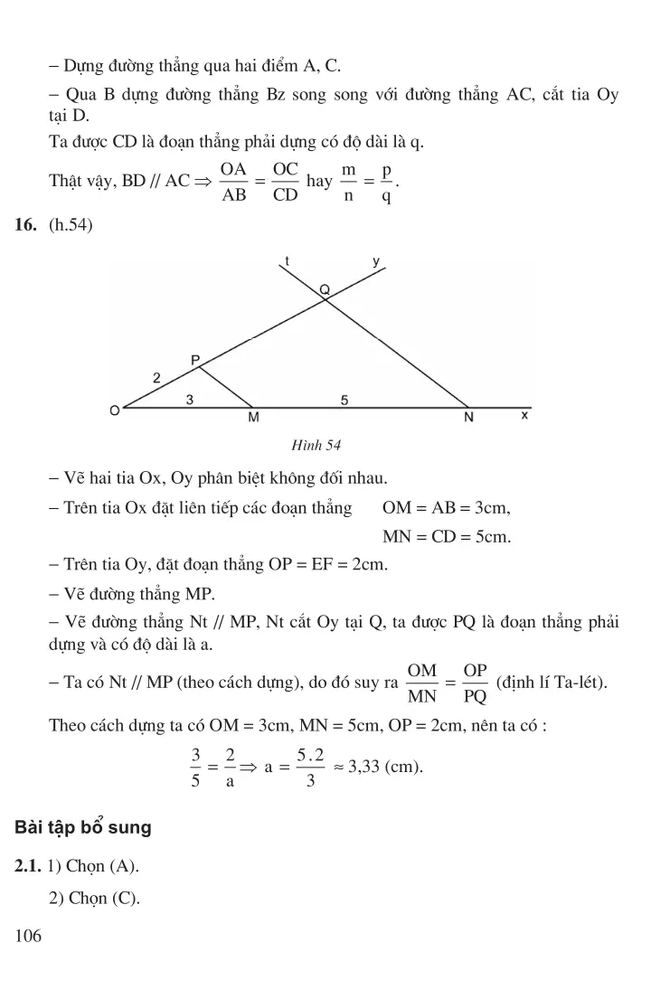 Bài 4: Khái niệm hai tam giác đồng dạng