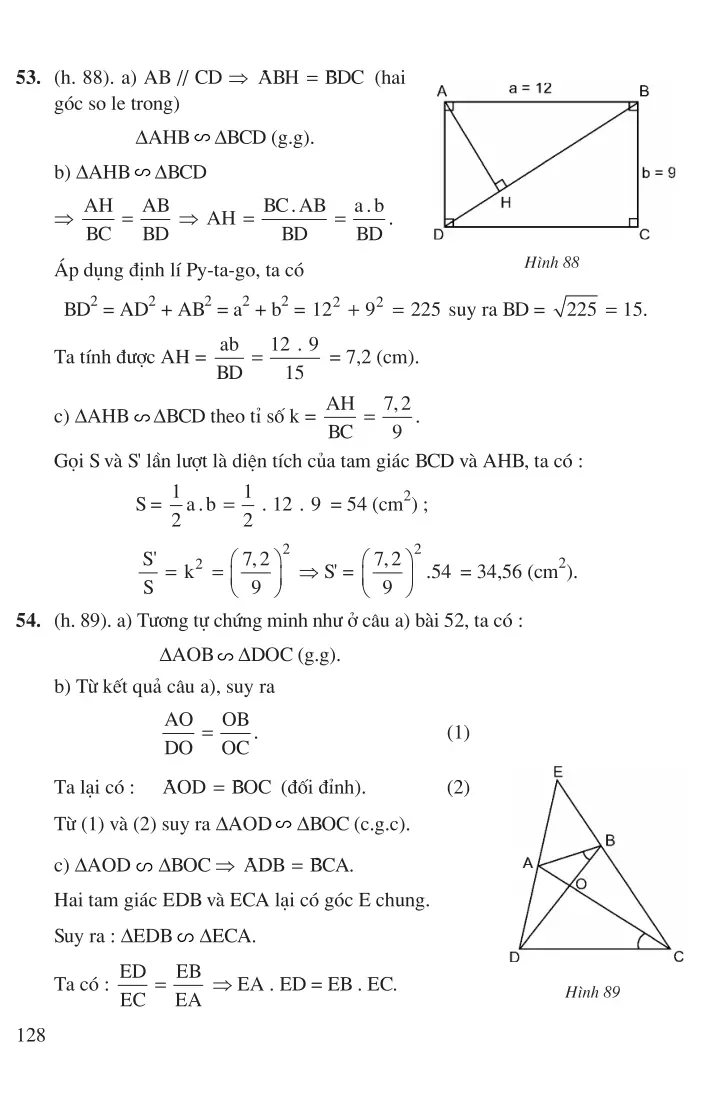 Bài 4: Khái niệm hai tam giác đồng dạng