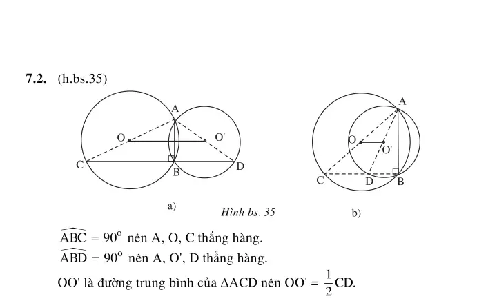 Bài 7: Vị trí tương đối của hai đường tròn