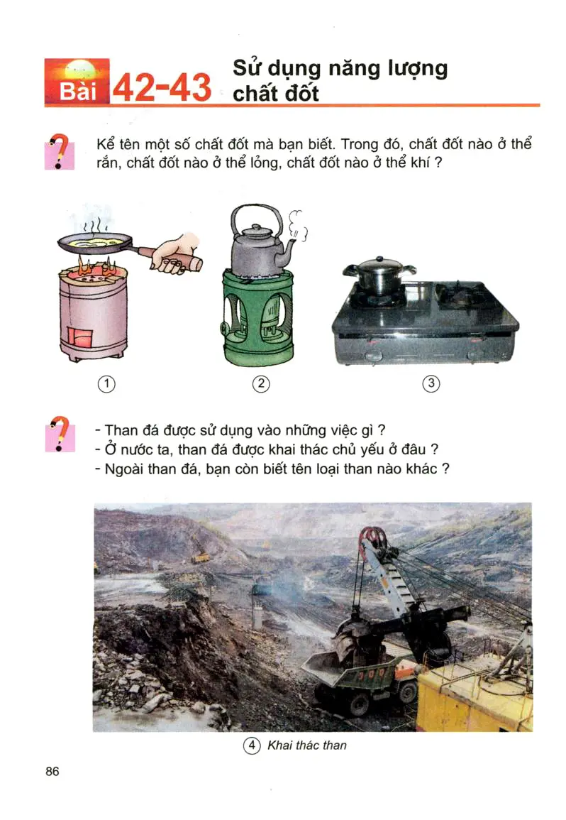 Bài 42-43: Sử dụng năng lượng chất đốt