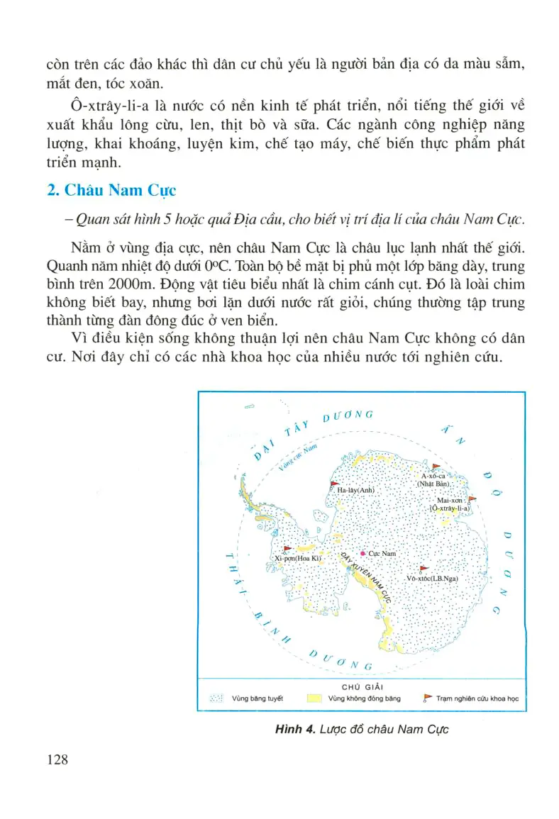 Bài 27: Châu Đại Dương và Châu Nam Cực