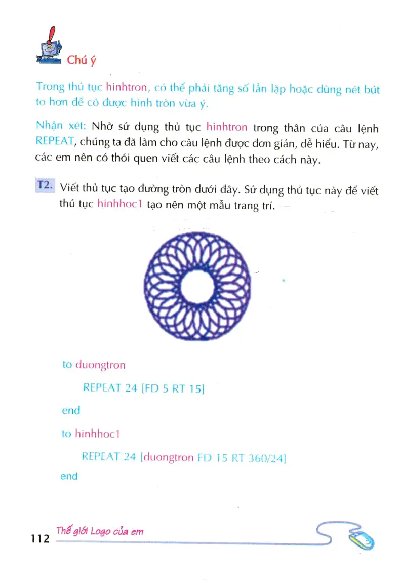 SGK Scan] ✓ Bài 4: Thế giới hình học trong Logo - Sách Giáo Khoa ...