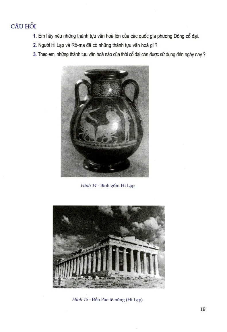 Bài 6: Văn hóa cổ đại
