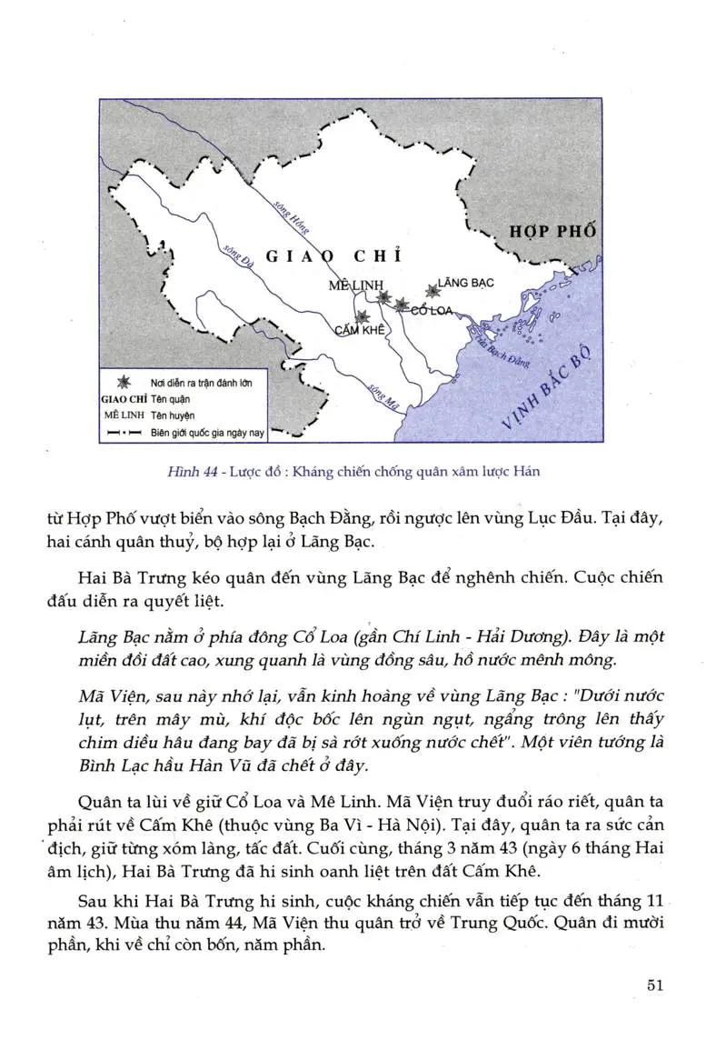 Bài 18: Trưng Vương và cuộc kháng chiến chống quân xâm lược Hán
