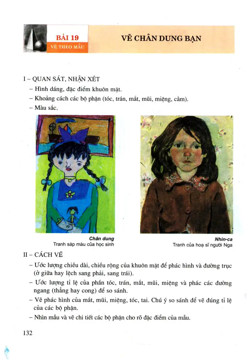 Học vẽ chân dung  hướng dẫn 41 bước căn bản