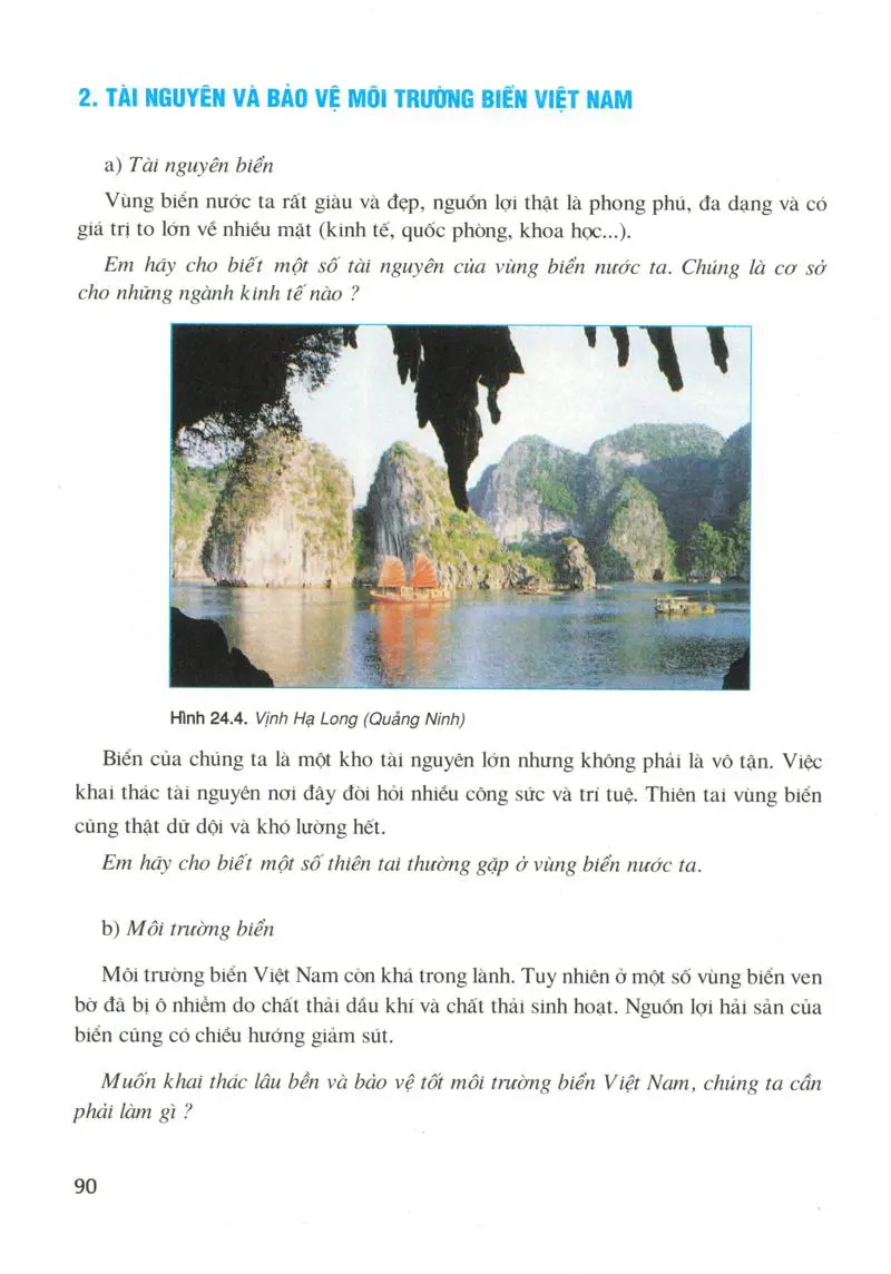 Bài 24: Vùng biển Việt Nam