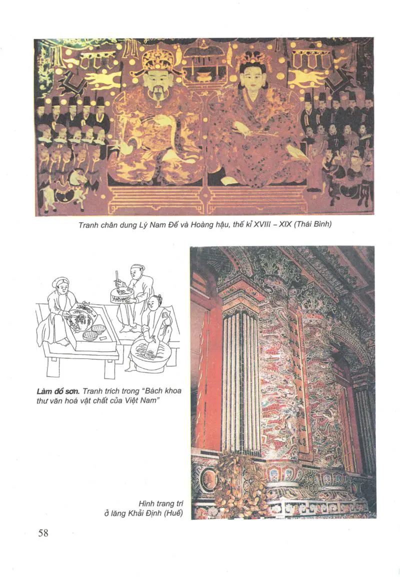 Bài 1 Thường thức mĩ thuật Sơ lược về mĩ thuật thời Nguyễn (1802-1945)