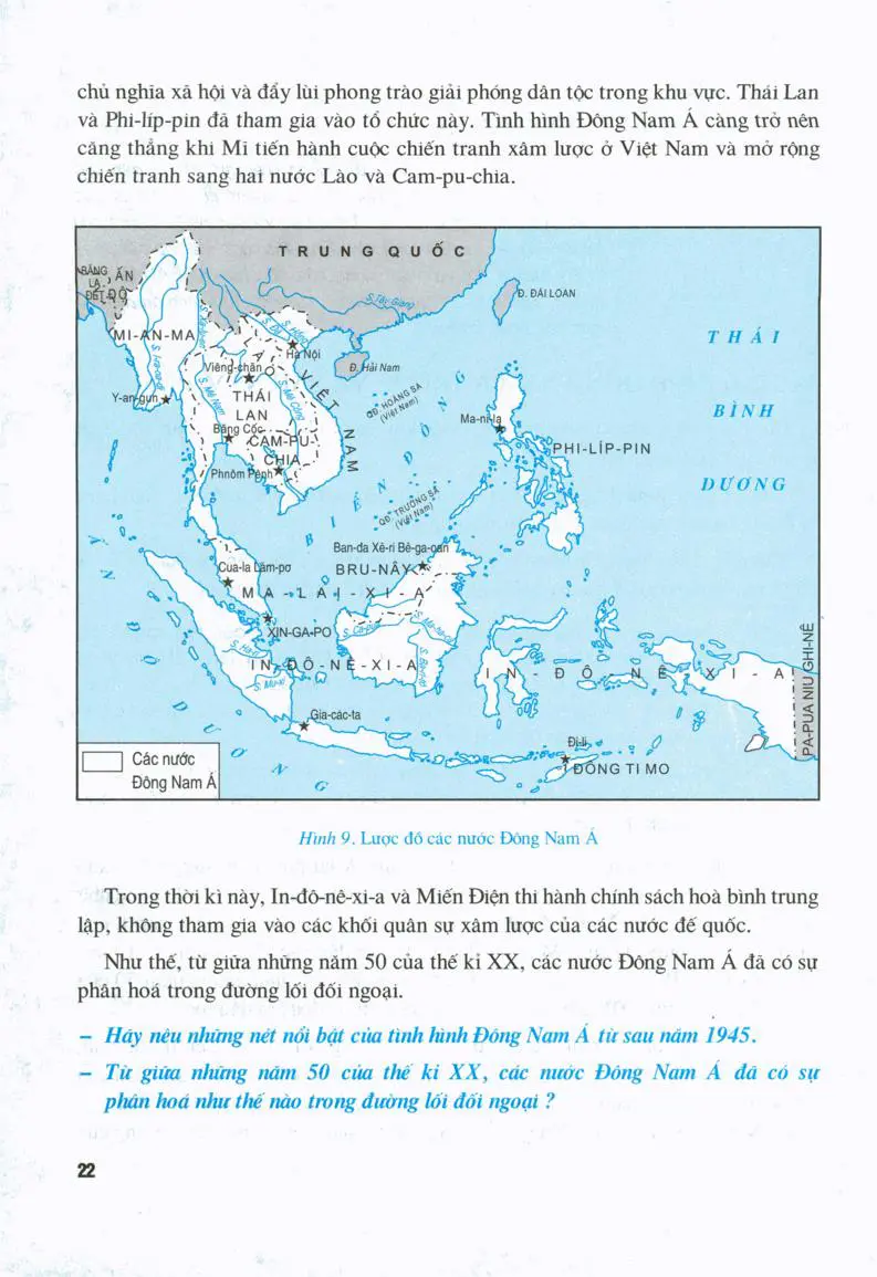 Bài 5: Các nước Đông Nam Á