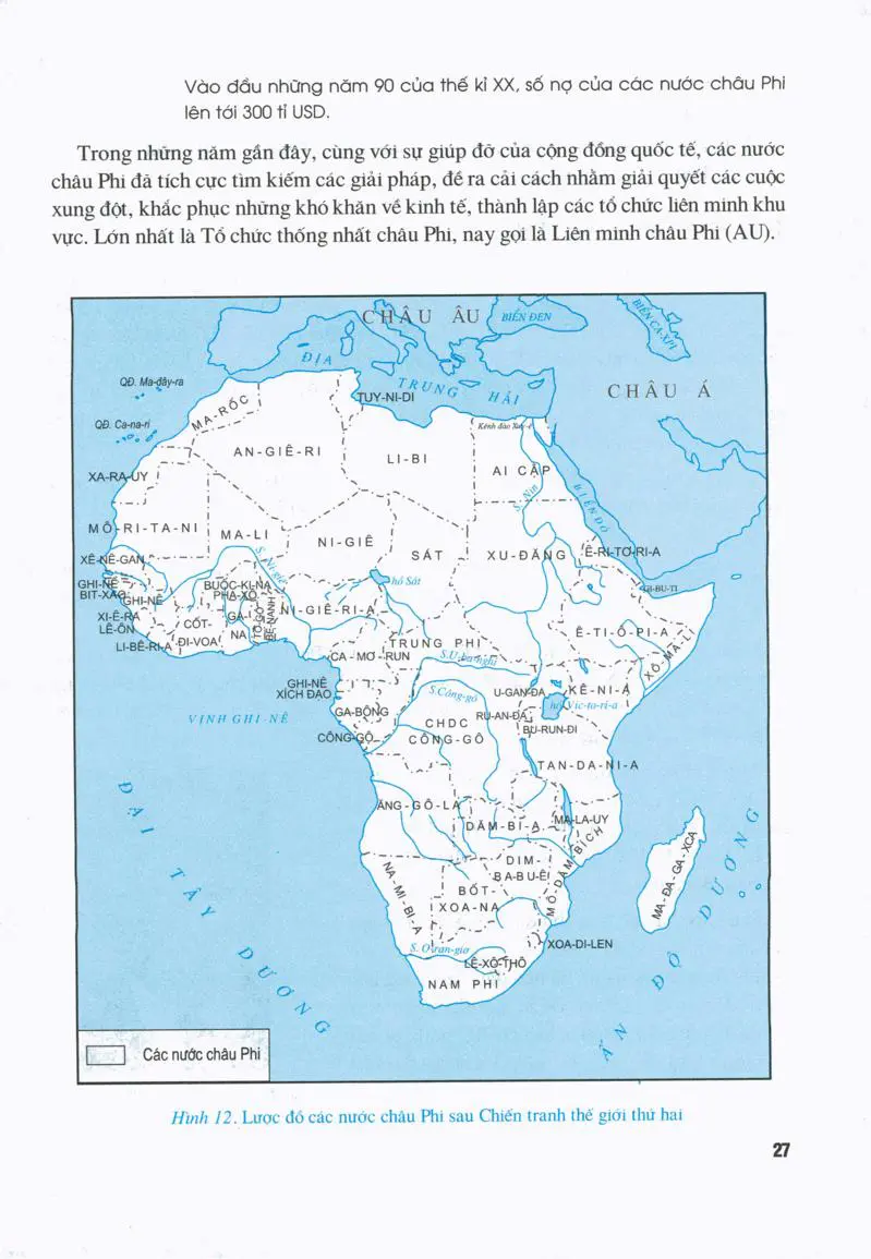 Bài 6: Các nước châu Phi