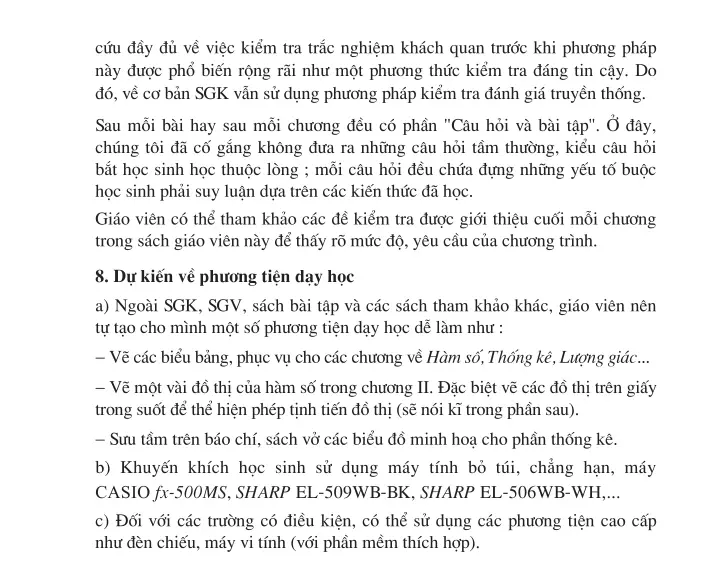 II. Giới thiệu sách giáo khoa Đại số 10 (nâng cao)