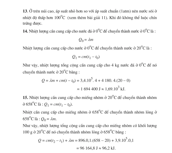 Bài 38. Sự chuyển thể của các chất