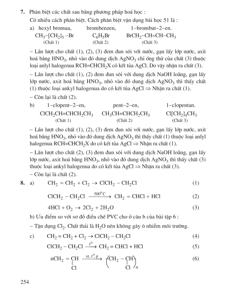 Bài 51: Dẫn xuất halogen của hiđrocacbon