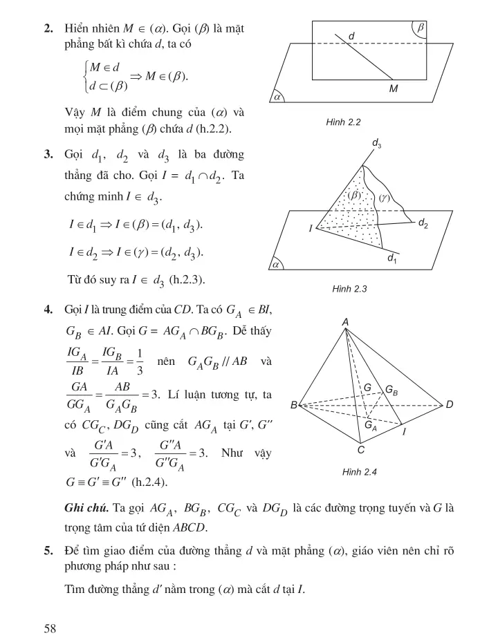 $1. Đại cương về đường thẳng và mặt phẳng