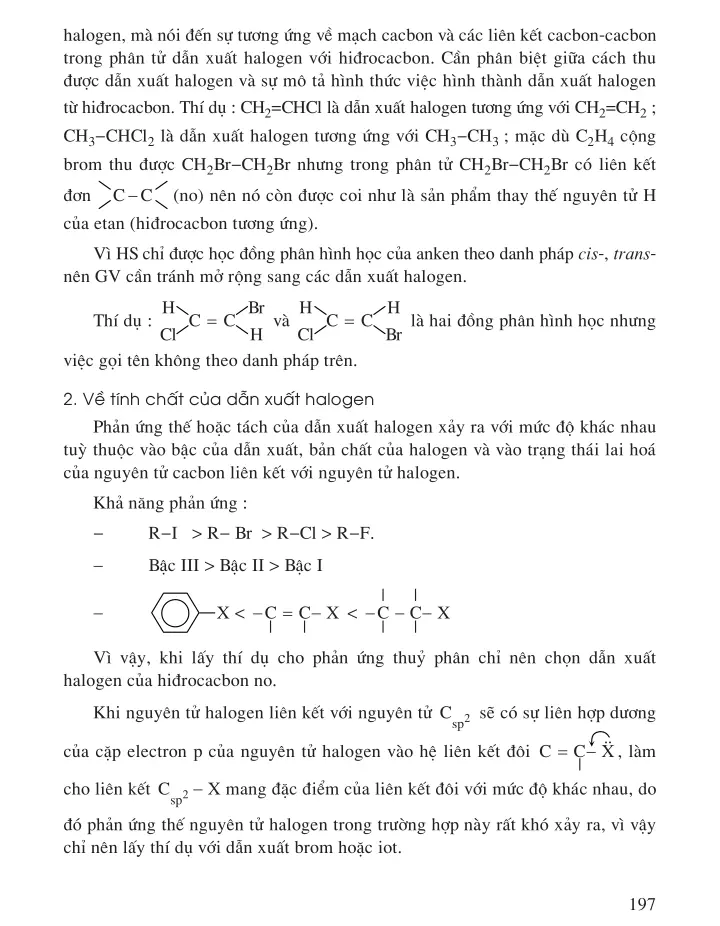 Bài 39 Dẫn xuất halogen của hiđrocacbon