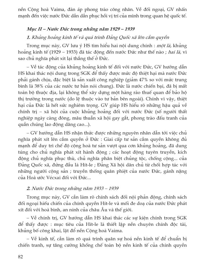 Bài 12. Nước Đức giữa hai cuộc chiến tranh thế giới (1918 - 1939)