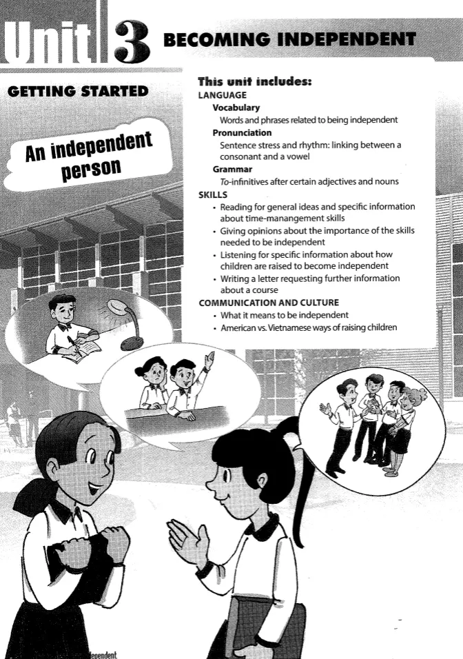 UNIT 3: BECOMING INDEPENDENT